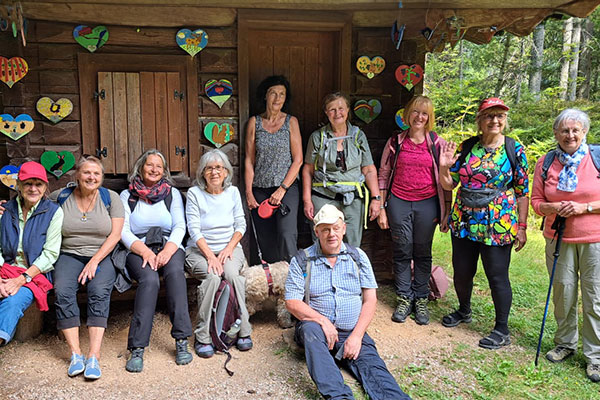 Gruppenfoto · Wandertage Filmoos 2025