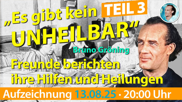 Zoom Meeting Bruno Gröning Aufzeichnungen Einstellen 13.08.2025